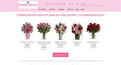 Desktop Screenshot of fancyflowershouston.com